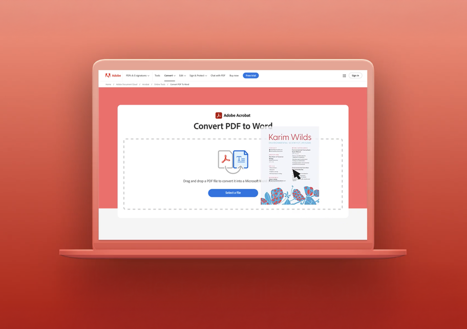 Play video: How to convert PDF to Word